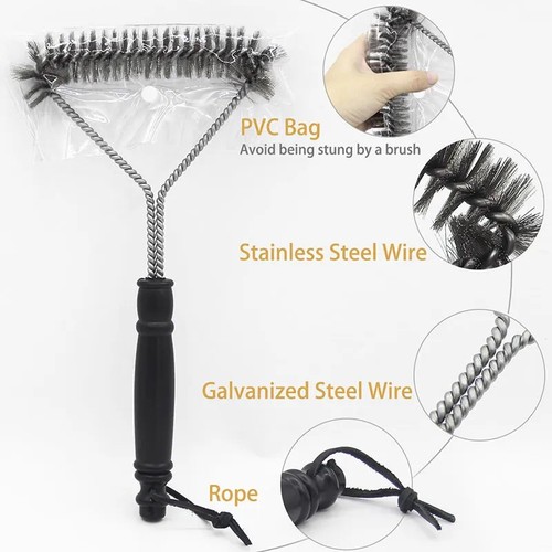 Weber bbq grill cleaning brush - bbq,